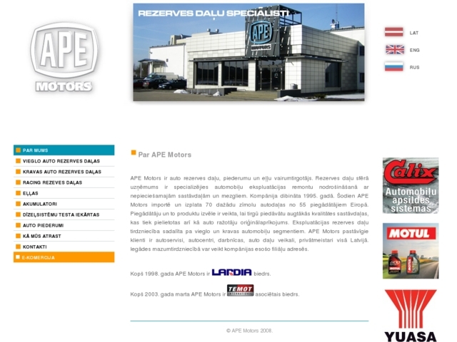 APE Motors L, SIA