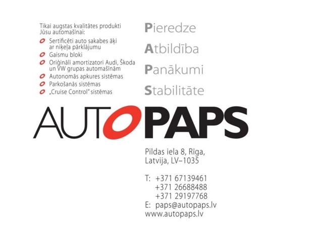 Auto PAPS, SIA
