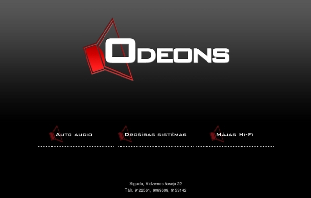 Odeons, SIA